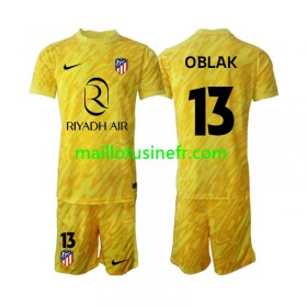 Maillot de Foot Atlético Madrid Jan Oblak 13 Gardien Troisième 2024-25 - Enfant